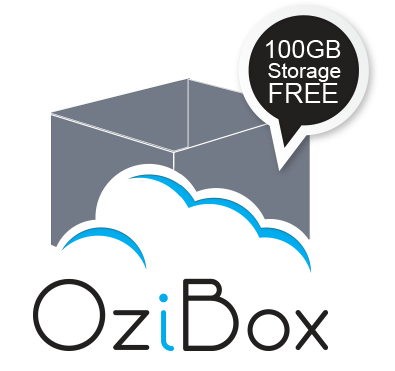 100GB Free OziBox Cloud Storage with Multihoster Account